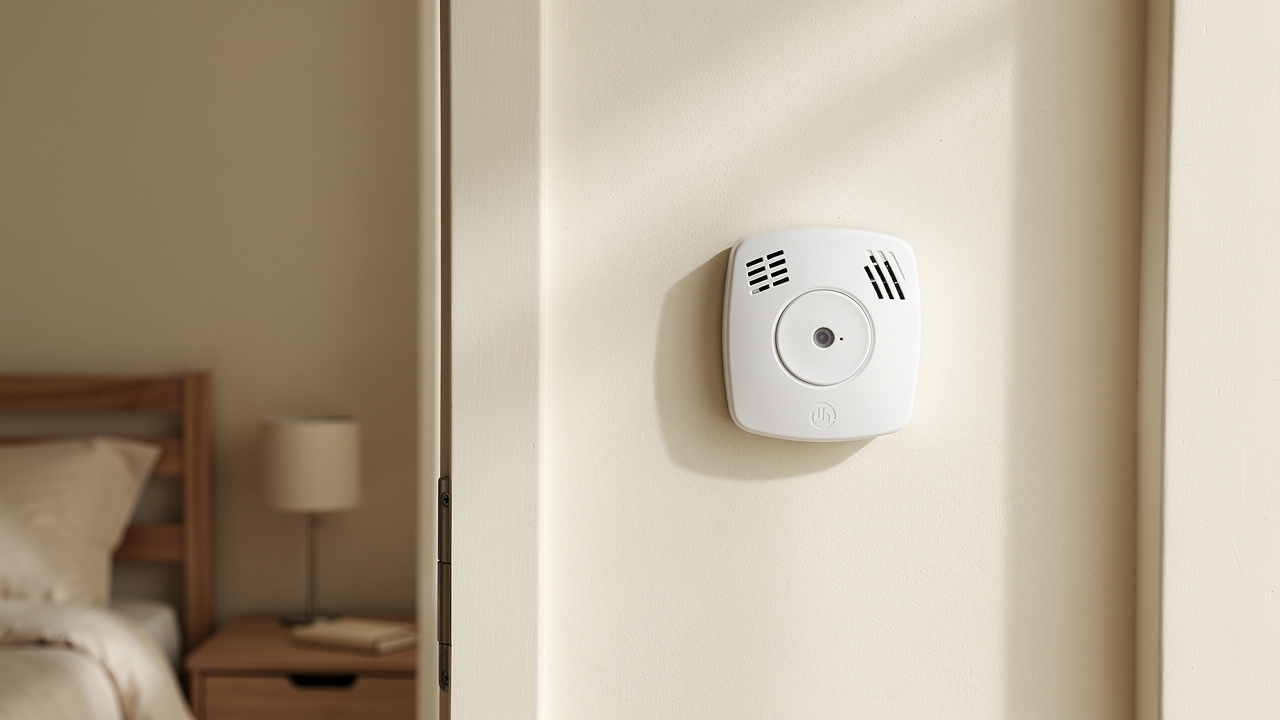 Carbon monoxide detector protecting home air quality
