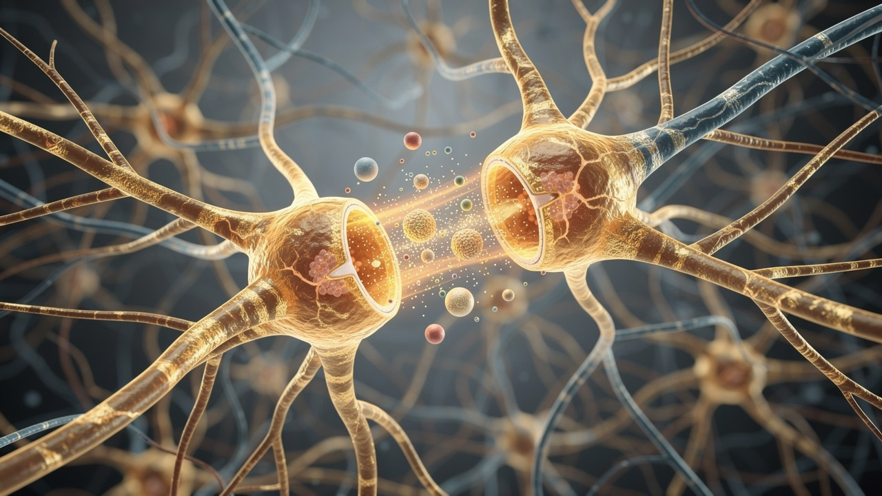 Brain neurons and acetylcholine neurotransmitter signaling pathways