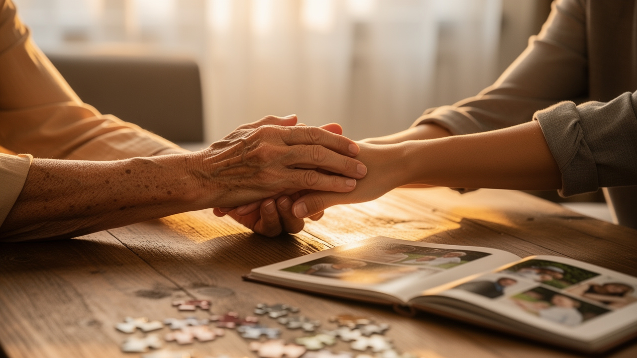 Elderly care and memory support for aging individuals