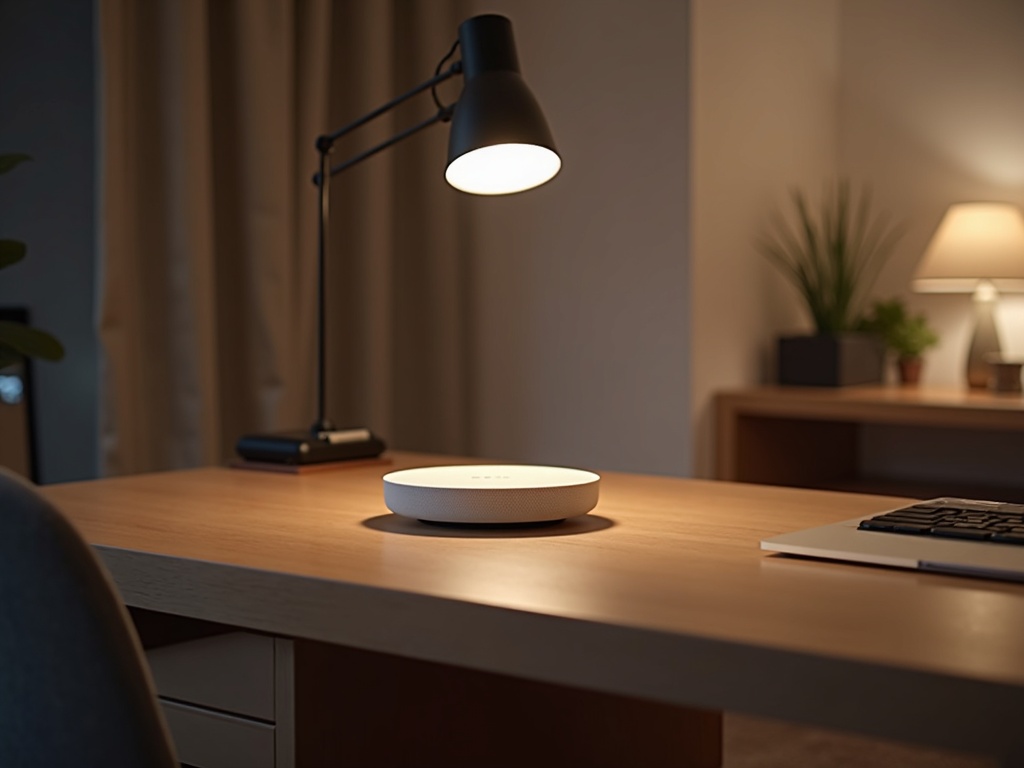 Router eero 6 en un salón moderno demostrando su cobertura total