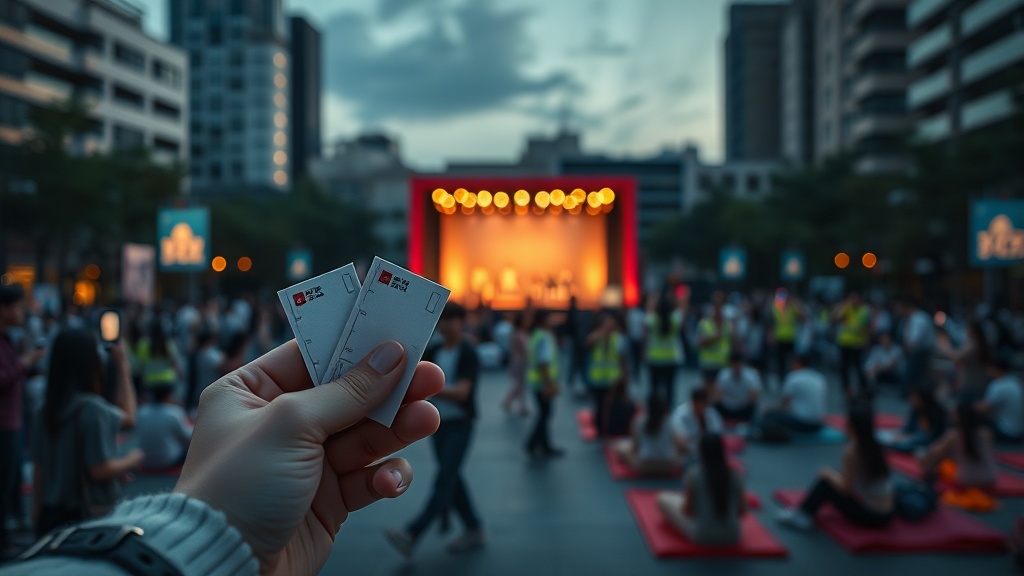 BTS 공연 관객 이미지