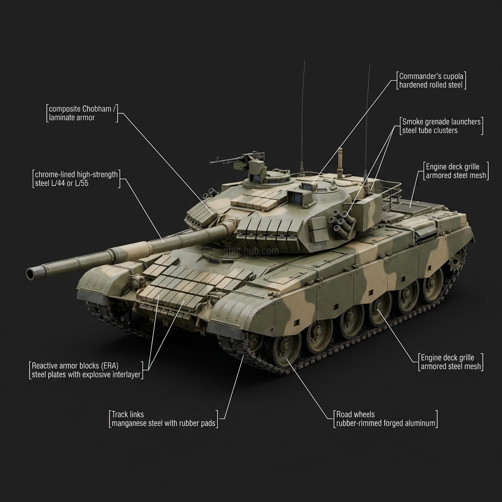 Al-Khalid I / II MBT