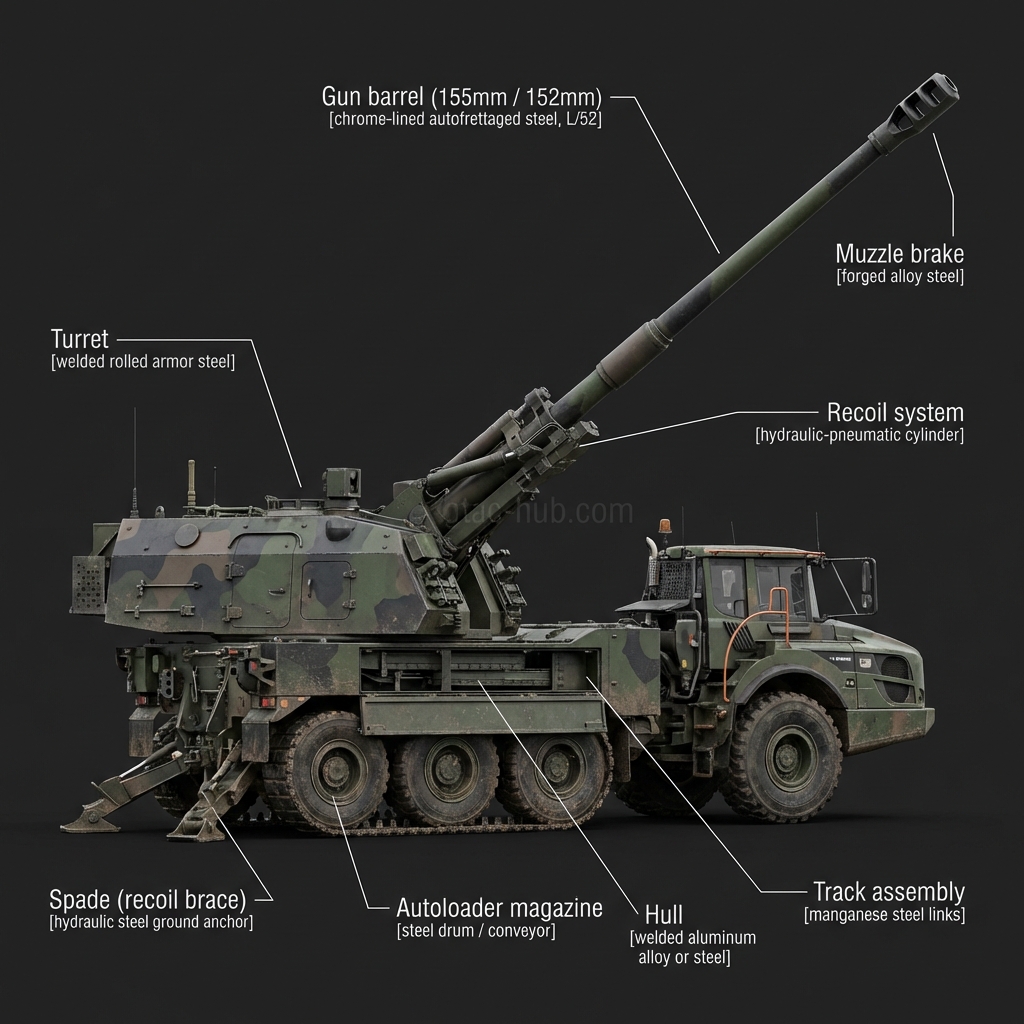 Archer Artillery System (FH77 BW L52)