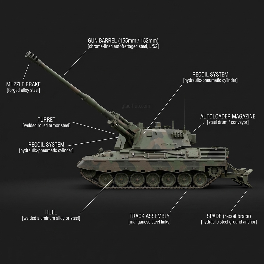 Denel G5 Leopard 155mm