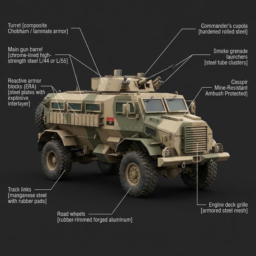 Casspir NG2000 Mine-Resistant Vehicle