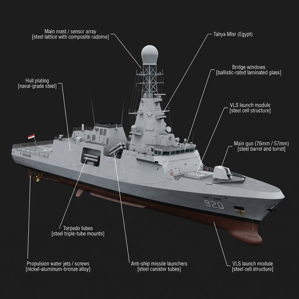 FDI Belharra Frigate Tahya Misr