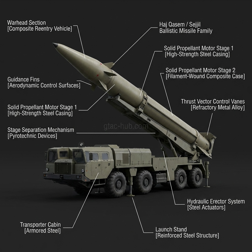 Haj Qasem / Sejjil Ballistic Missile Family