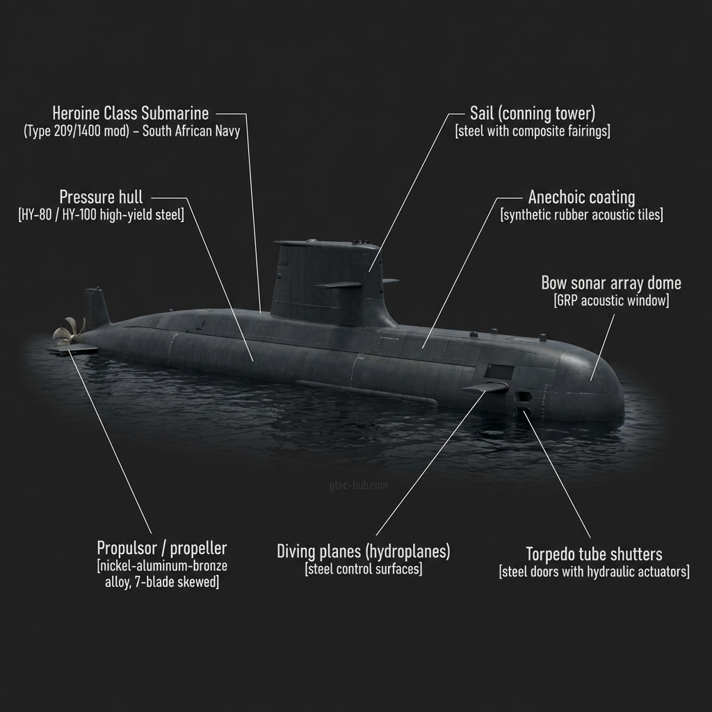 Heroine Class Submarine (Type 209)