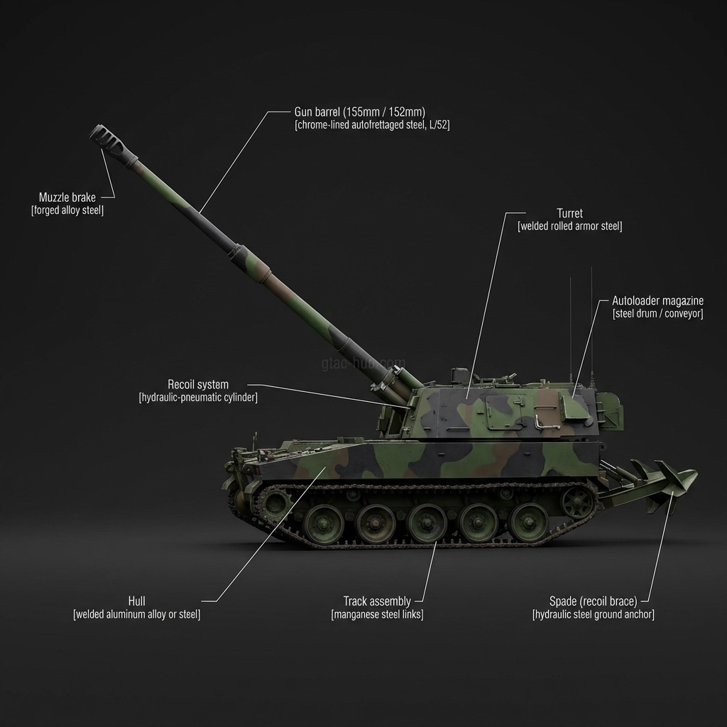 K9 Moukari (Thunder) SPH