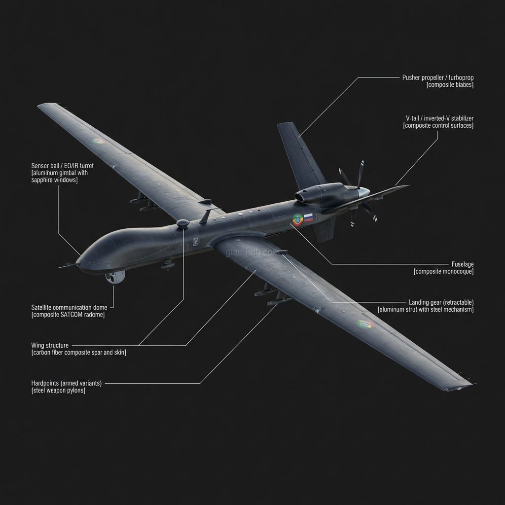 Kronshtadt Orion-E MALE UCAV