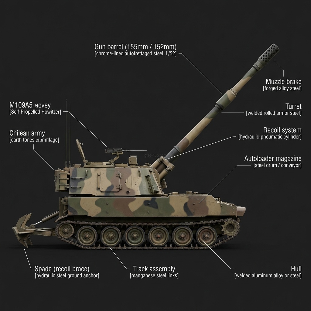 M109A5 Self-Propelled Howitzer