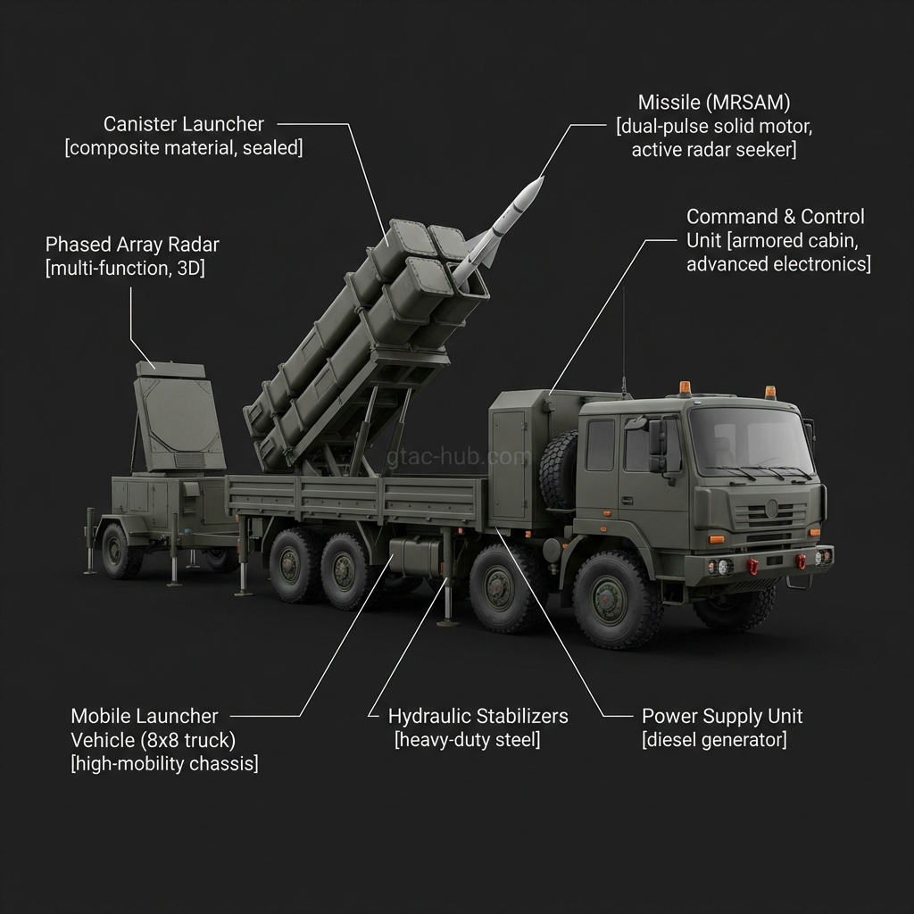 MRSAM (Medium Range Surface-to-Air Missile)