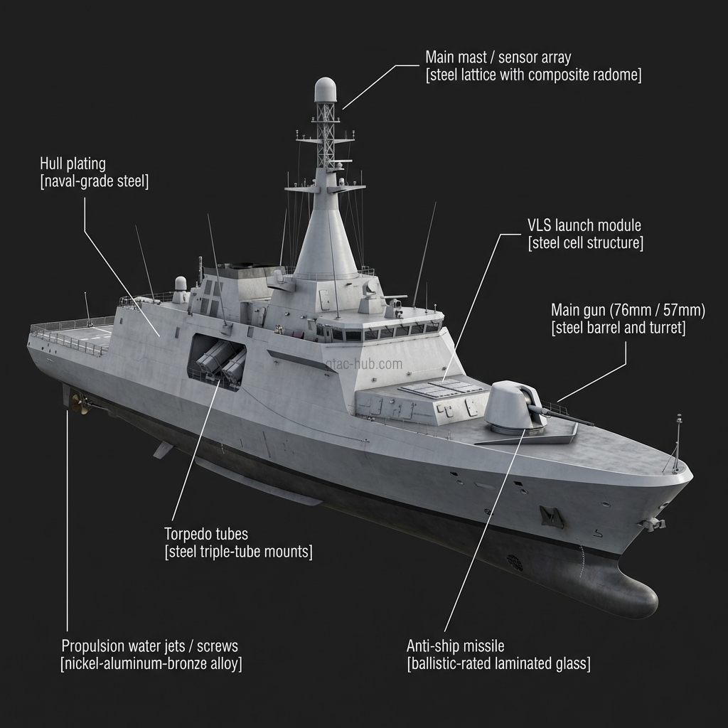 Naval Group Gowind Al-Mirfa Corvette