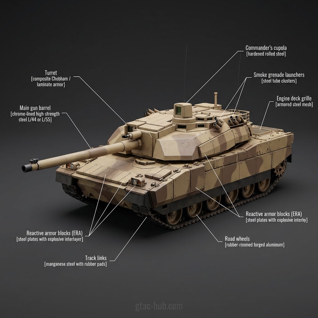 Nexter Leclerc Tropicalisé MBT