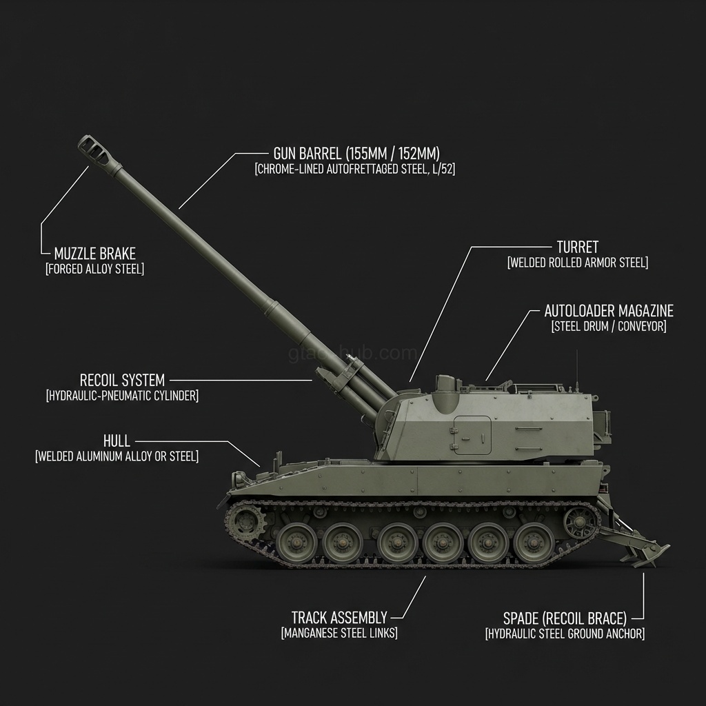 OTO Melara Palmaria 155mm SPH