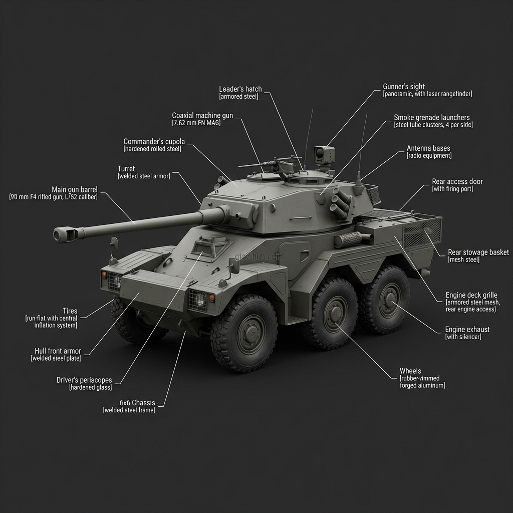 Panhard ERC-90 Sagaie
