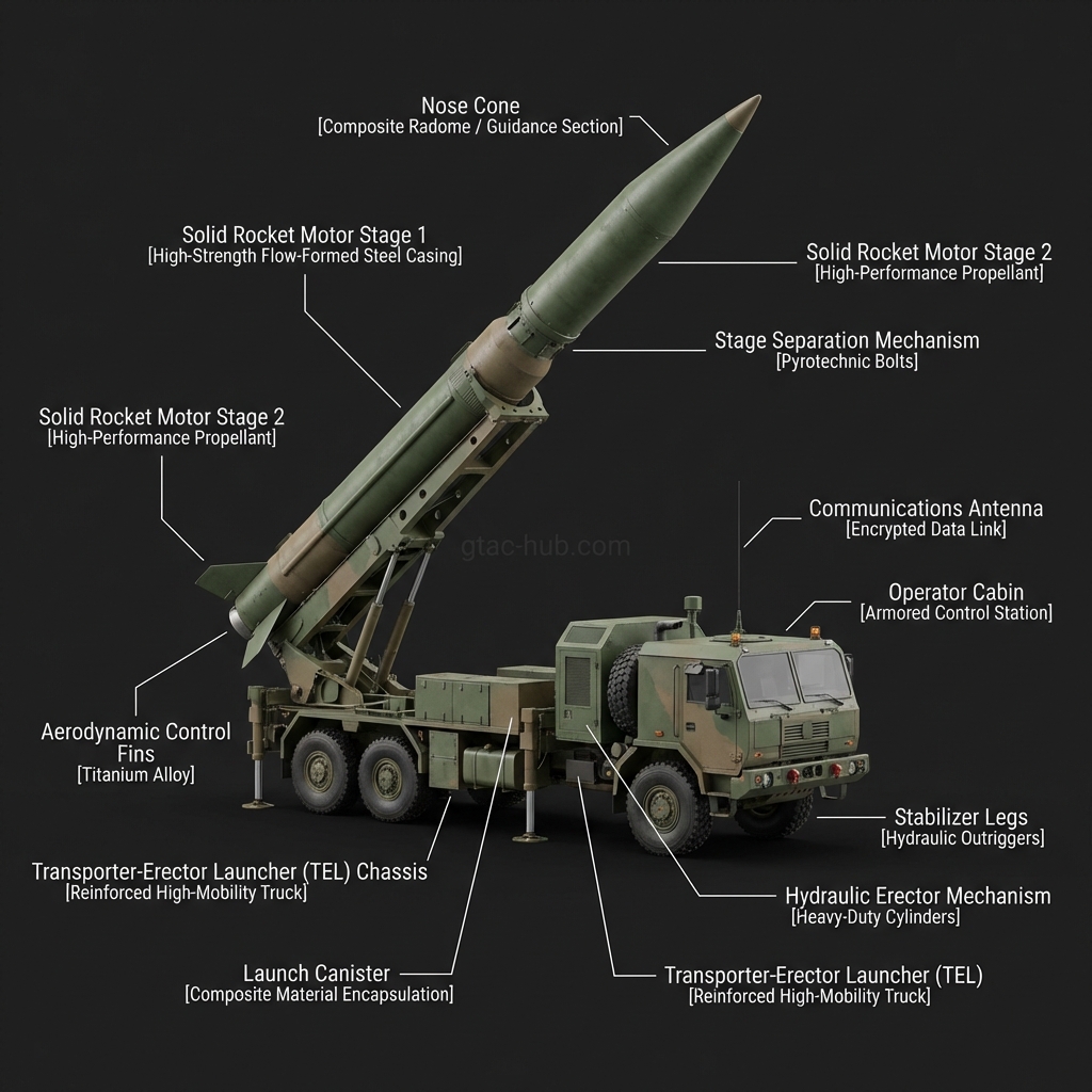 Pralay Tactical Ballistic Missile