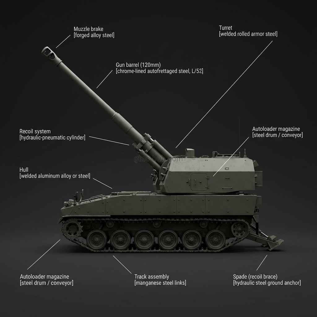 Rak Self-Propelled Mortar
