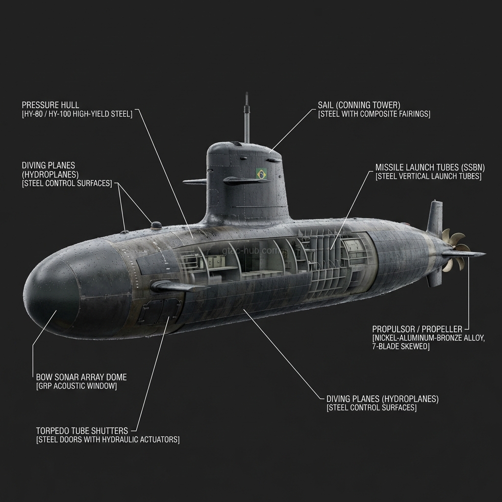 Riachuelo Class Submarine (Scorpène)