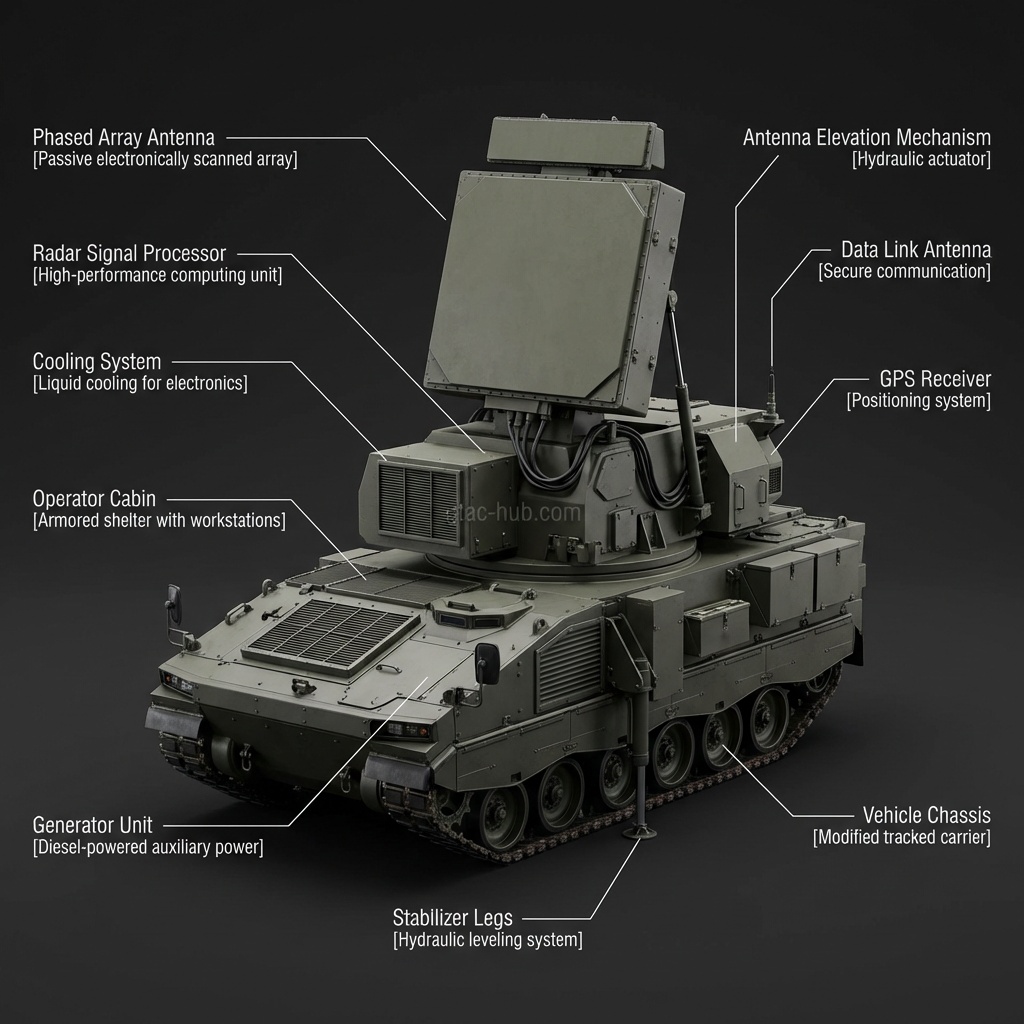 Saab ARTHUR (Artillery Hunting Radar)