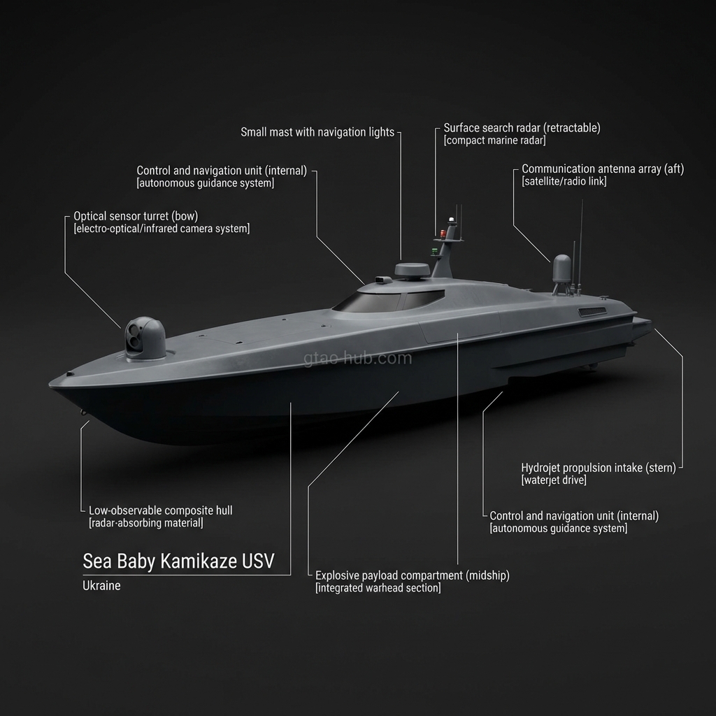 Sea Baby Kamikaze USV