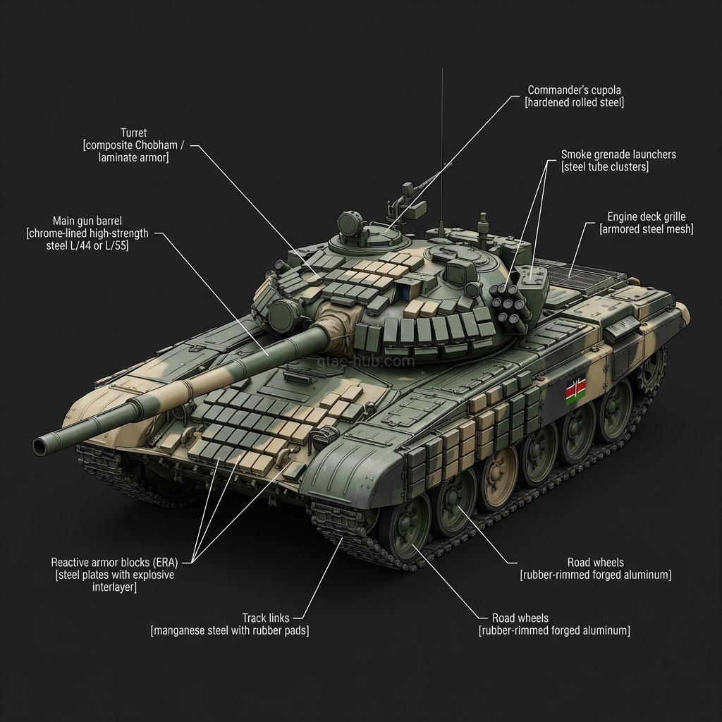 T-72AV Main Battle Tank
