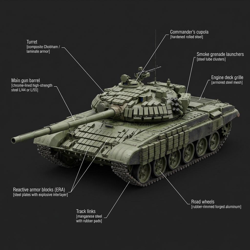 T-72B Main Battle Tank