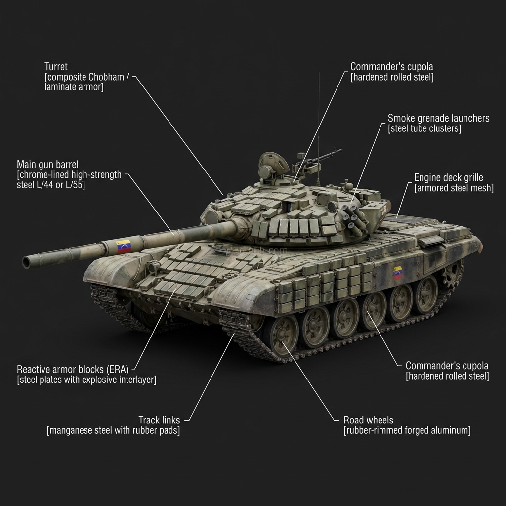 T-72B1V Main Battle Tank
