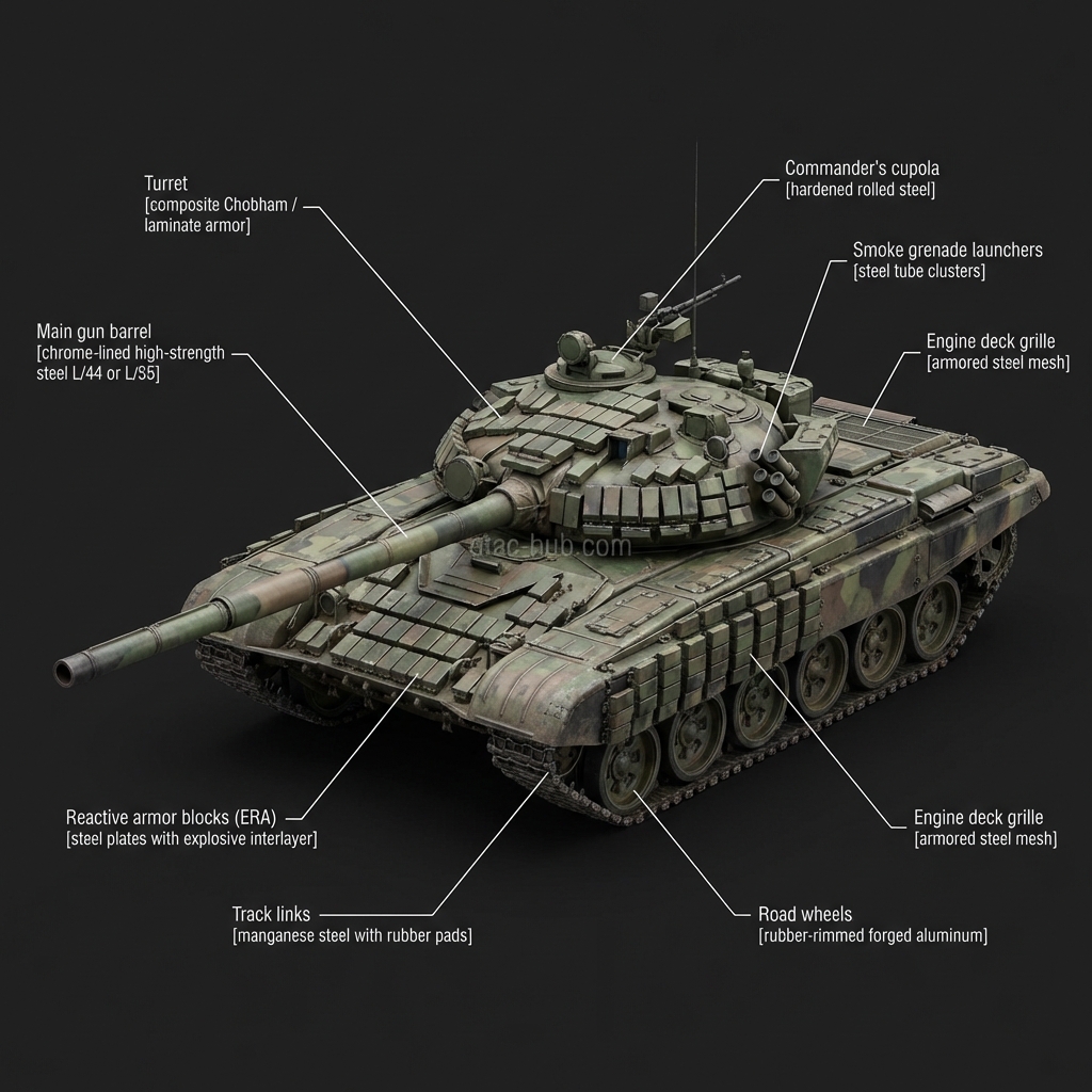 T-72M1 Main Battle Tank