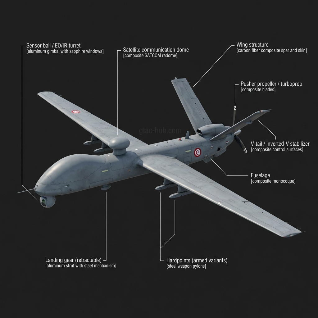 TAI Anka-S MALE UAV