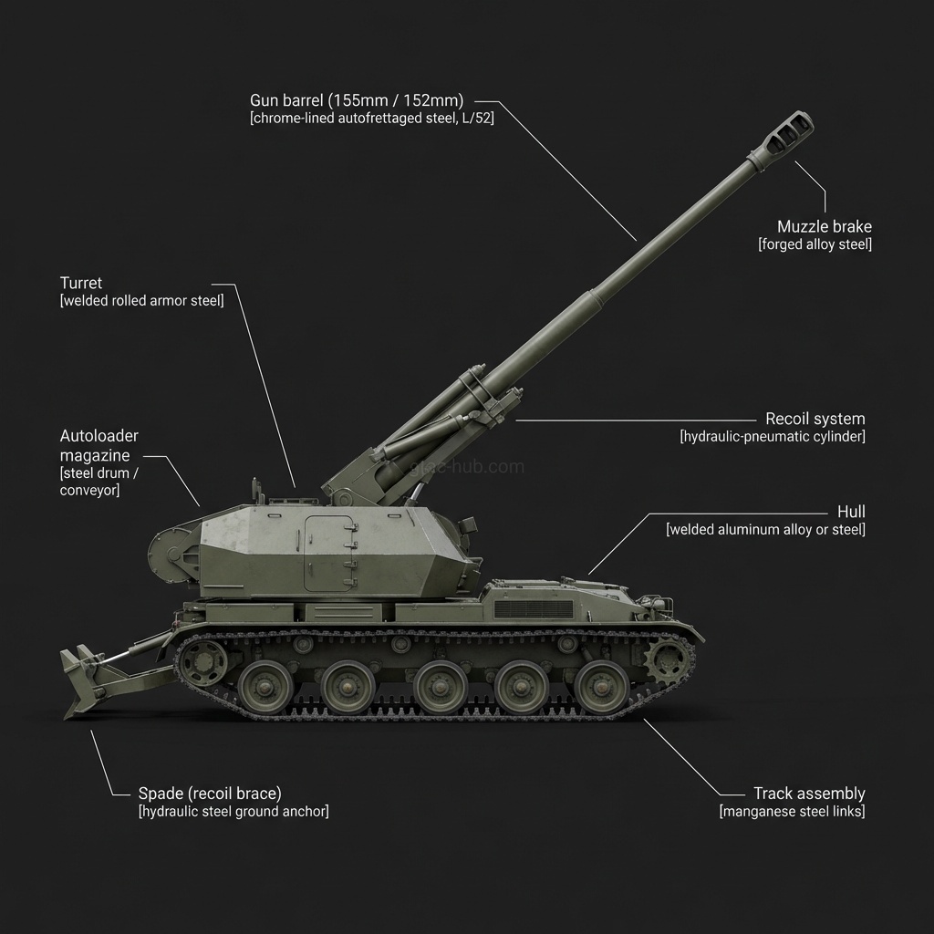 Tatra M-77 Dana 152mm SPH