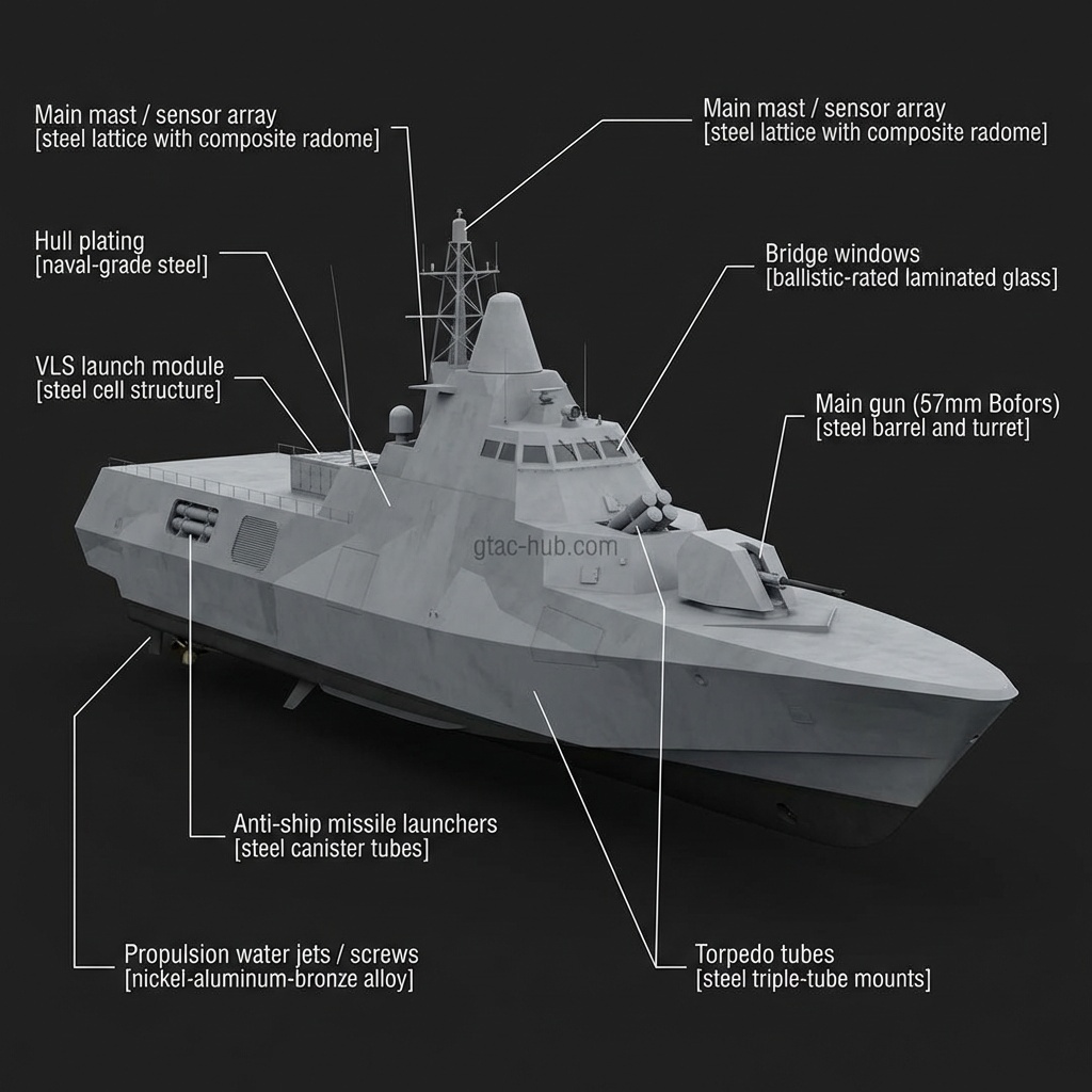 Visby Class Corvette