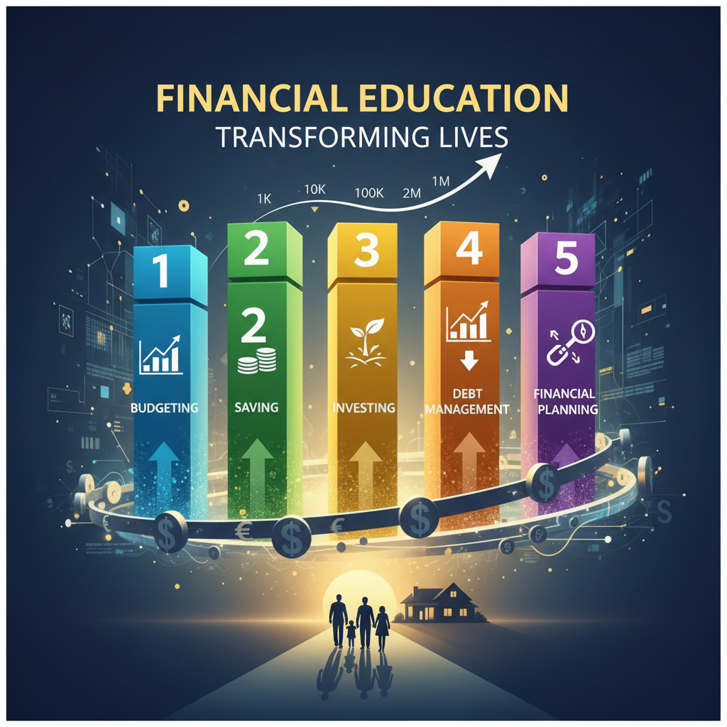 Desbloqueie o Poder: 🔑 6 Pilares da Educação Financeira que Transformam Sua Vida! ✨