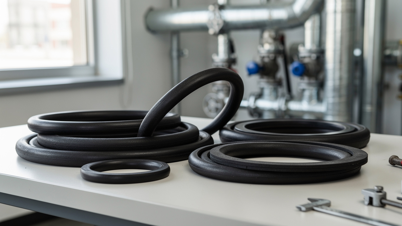 EPDM rubber gaskets for water and HVAC systems