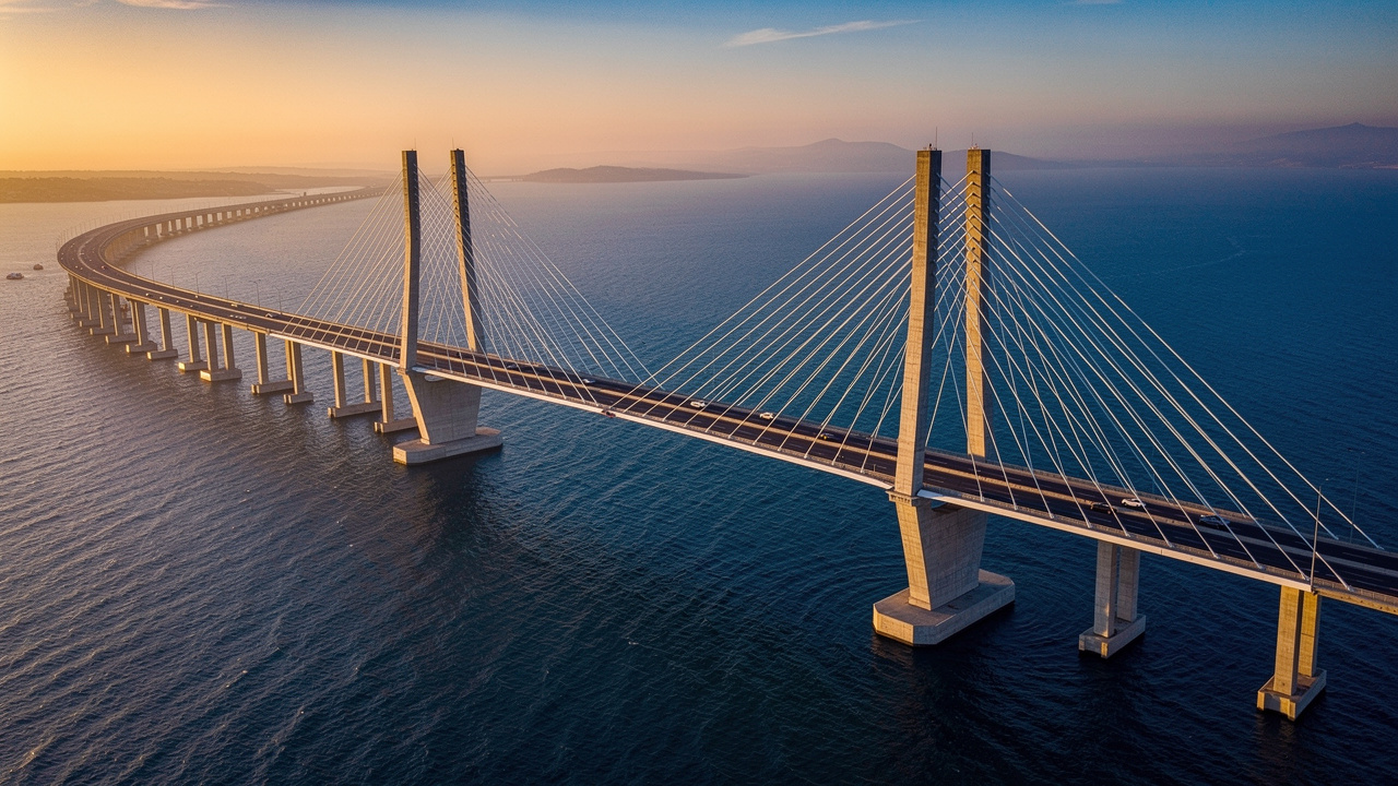 Major bridge infrastructure project in the Philippines