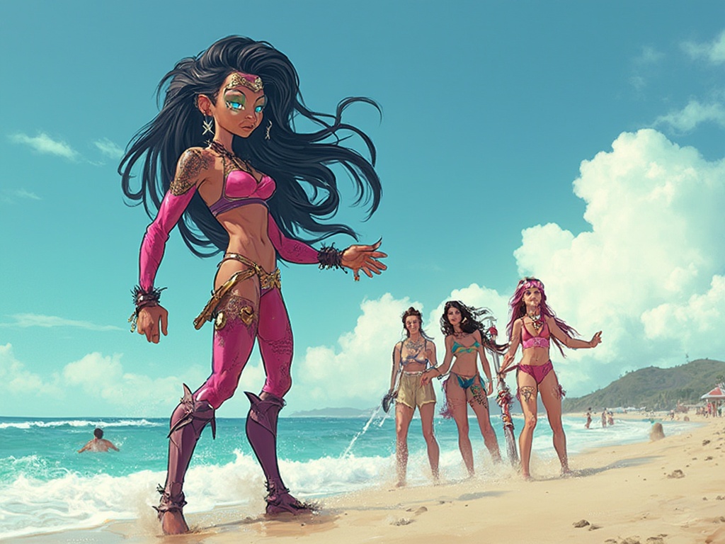 jinx-from-teen-titans-at-the-beach-cs3glhzbgy