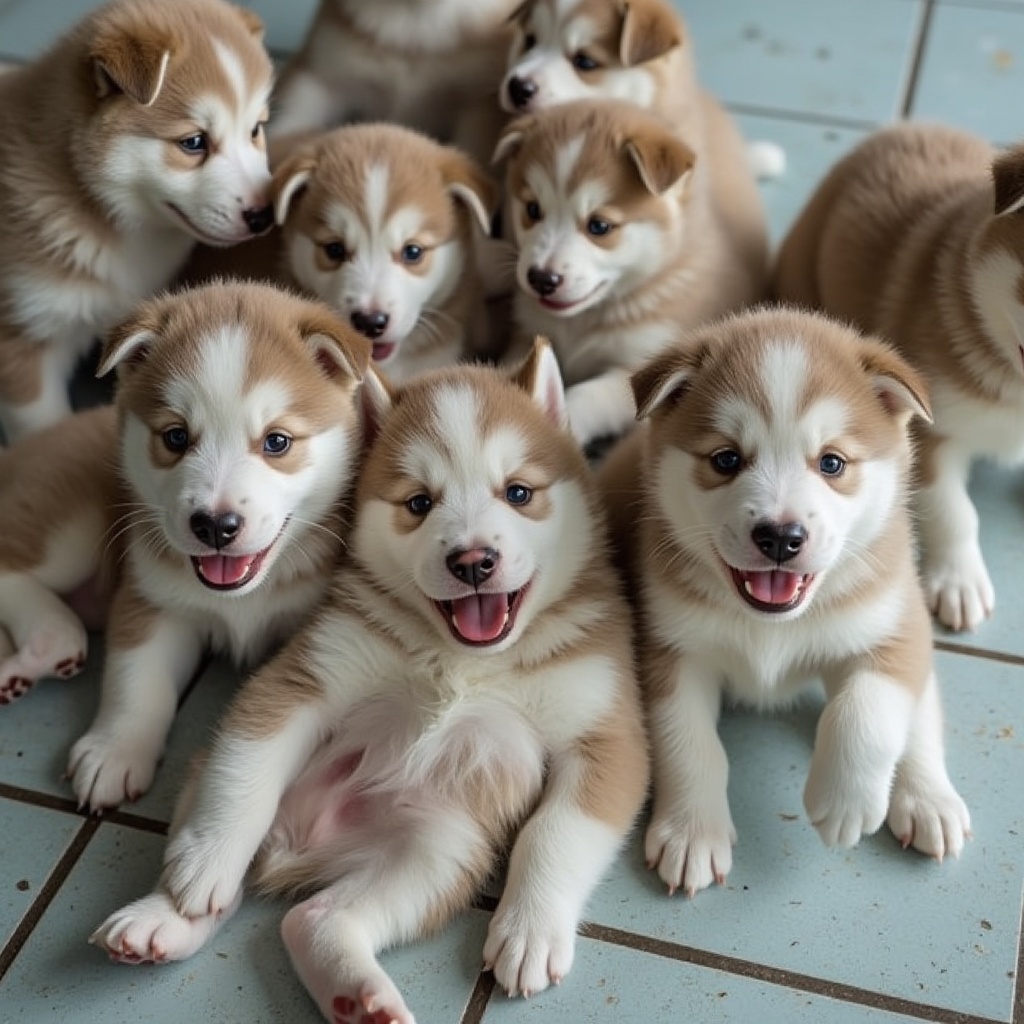 a-miriad-of-9x16-fluffy-husky-puppies-tumbles-sw7xzwygqj