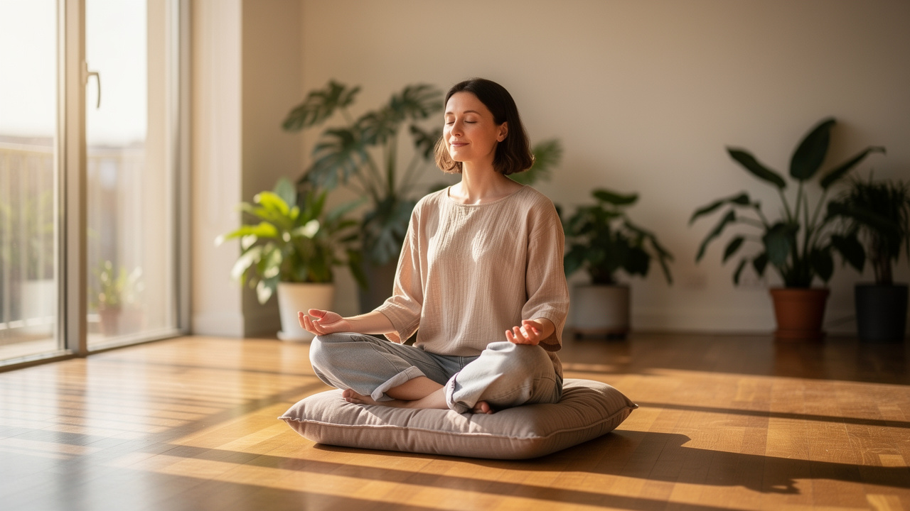 Mindfulness meditation practice for anxiety management