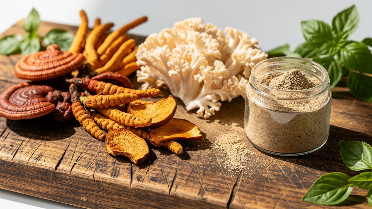 Medicinal mushrooms for immune system support