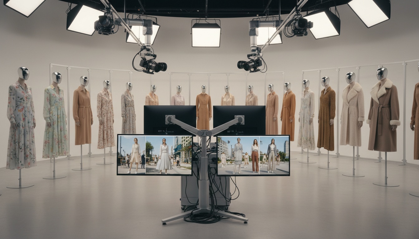 Automação de conteúdo fashion com IA