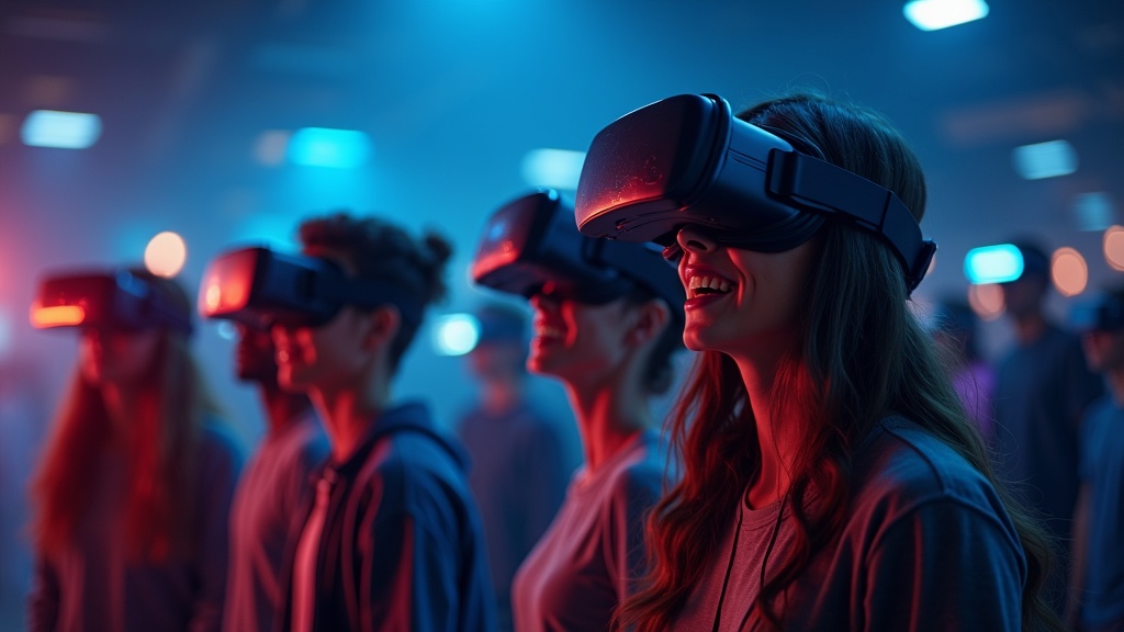 Jugadores disfrutando de una experiencia inmersiva en Virtua Barcelona