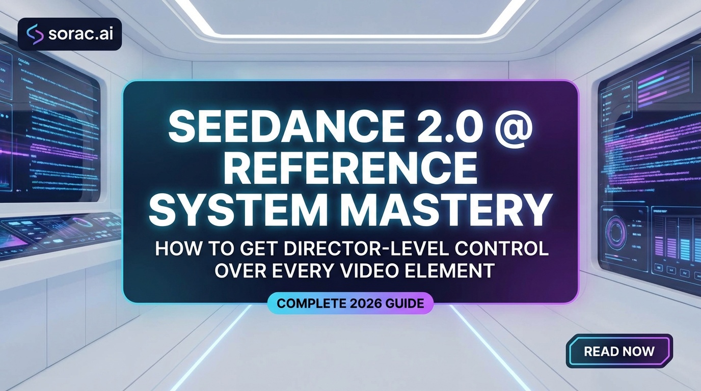 Seedance 2.0 @ Reference System Mastery: How to Get Director-Level Control Over Every Video Element (Complete 2026 Guide)