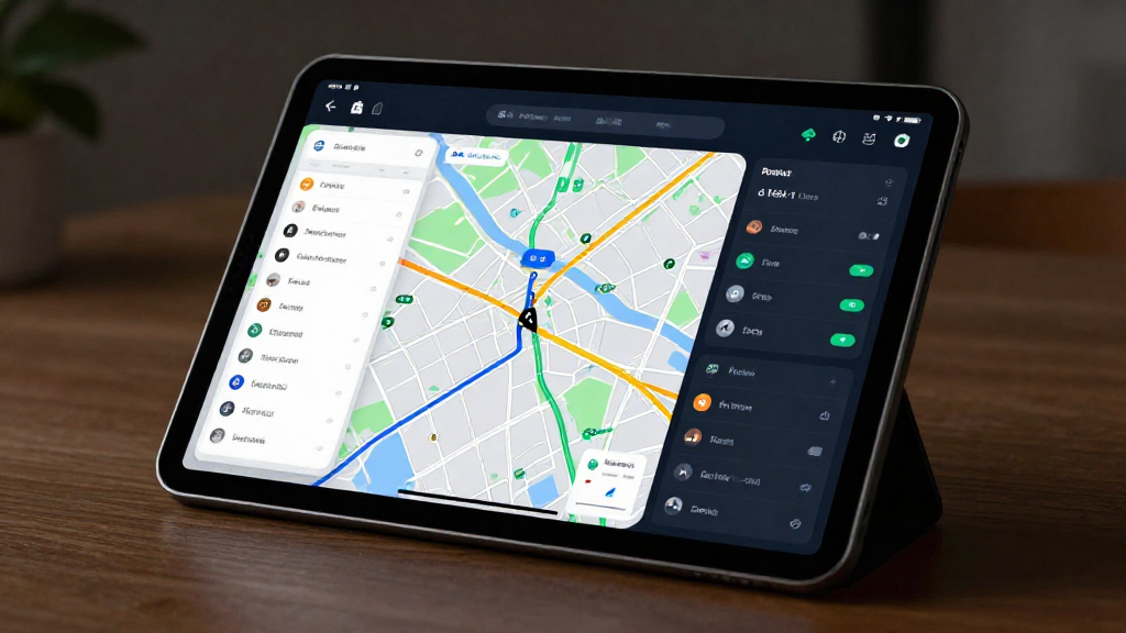 Real‑time route optimization dashboard