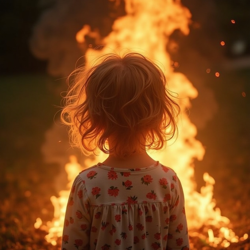 a-little-girl-with-her-blond-curly-hair-on-fire-93stikqka4