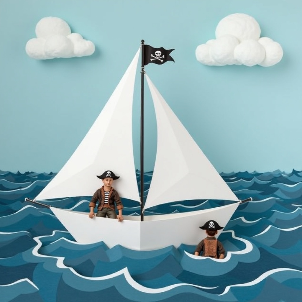 a-rough-sea-with-paper-sail-boat-that-is-white-k4n0j1r7vi-3