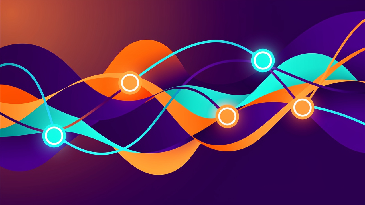 Visual representation of customer loyalty connections