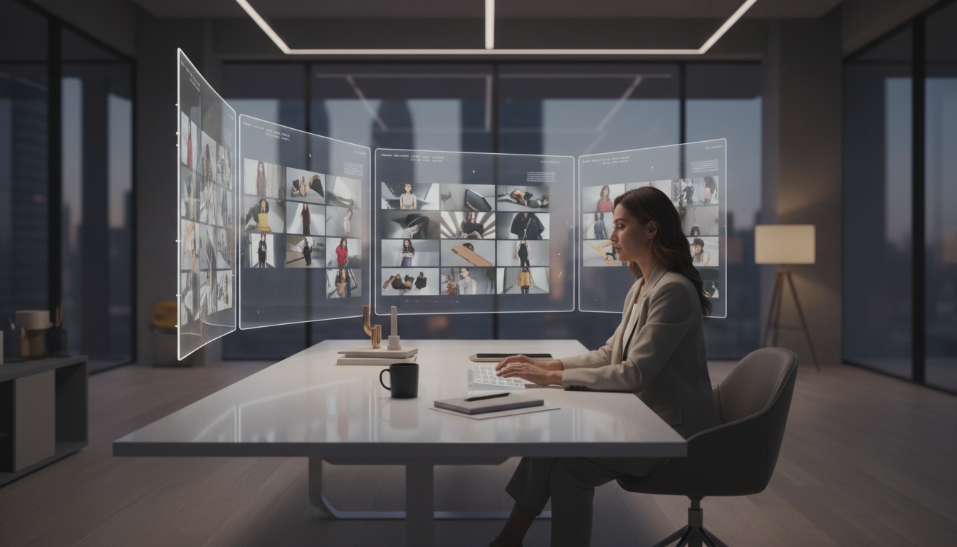 Fashion product video creation workflow with AI