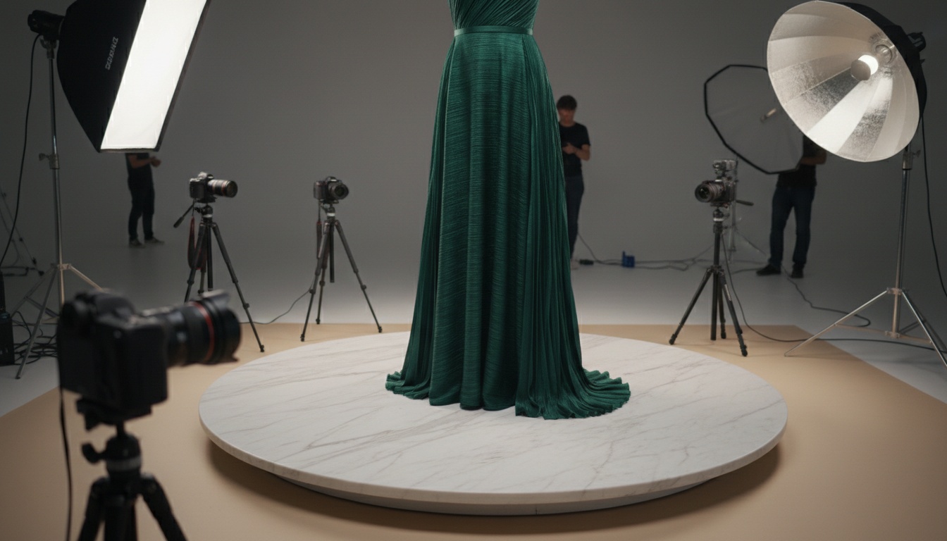 AI-generated professional product video showcase