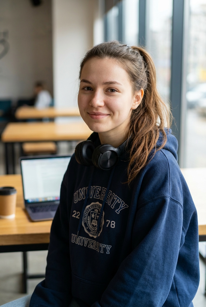 Вика — студентка-технарь