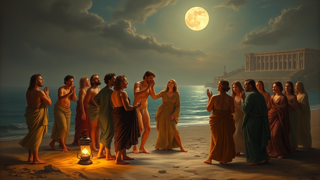 Island parable painting